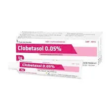 Clobetasol 0,05% nhỏ VCP (T/5gr) – Kem bôi da chống viêm, vảy nến & chàm mạnh